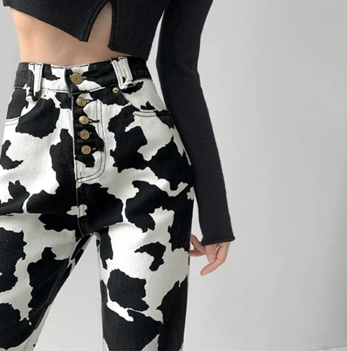 شلوار جین گاوی از برند Ifashion کد 0471