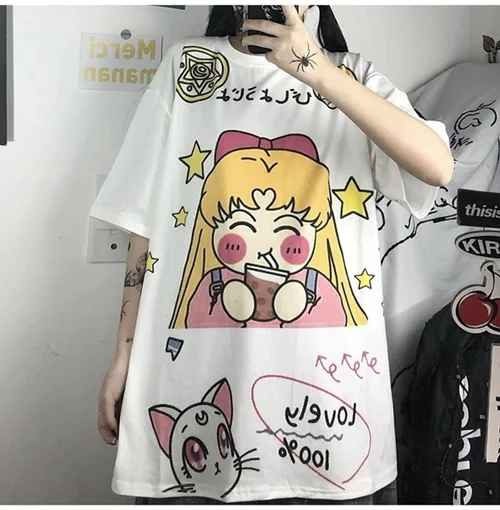 تیشرت لانگ کاوایی ۰۰۱