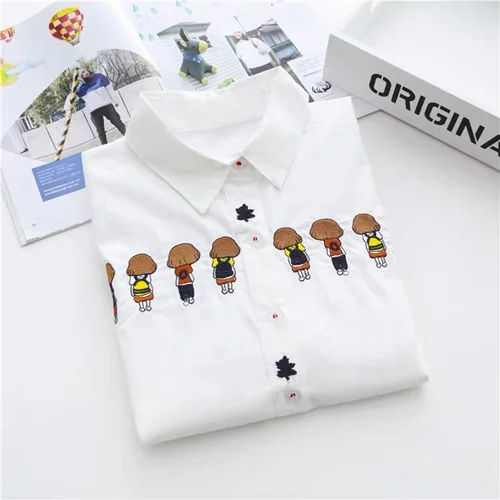 شومیز گلدوزی شده اورجینال کد ۰۴۸۱