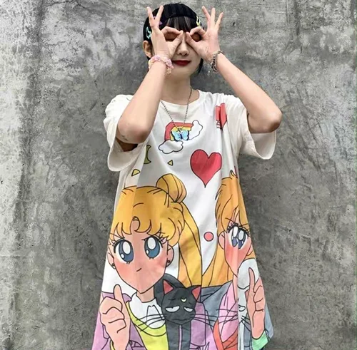 تیشرت لانگ کاوایی ۰۰۲