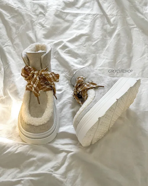 کالج زمستانی مخمل جیر مدل UGG کد 821