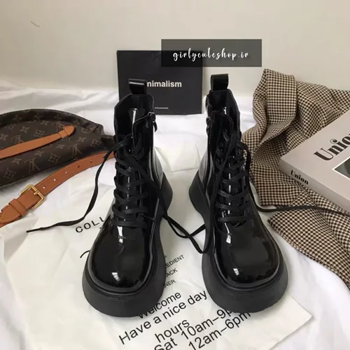 بوت کاوایی برند Ulzzang کره جنوبی کد 0567