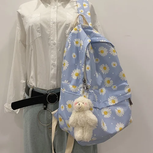 Cute Flowers Backpack / کوله طرح گل