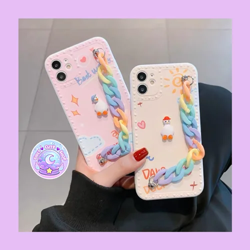 Super Cute Ducky Case 0306 / قاب جذاب آیفون