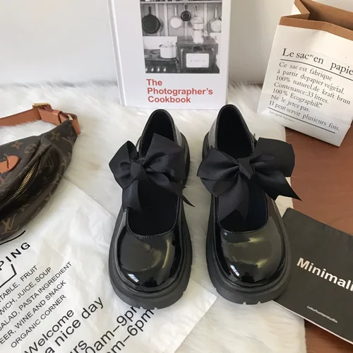 کفش مری جین پاپیونی کد 723