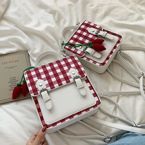 کیف سه حالته توت فرنگی