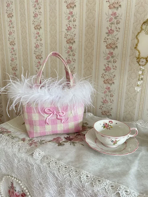 کیف خزدار عروسکی برند iFashion کد 790