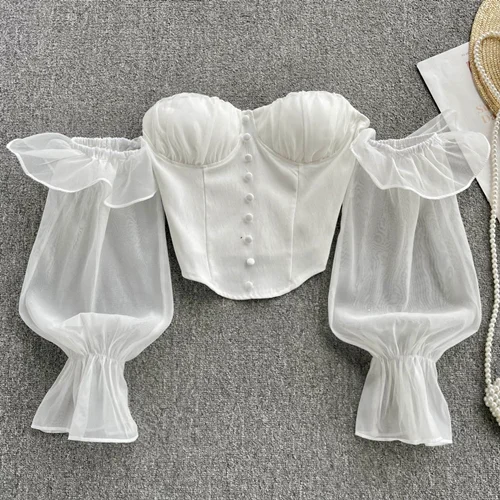 شومیز عروسکی ترند 2022 کد 0541