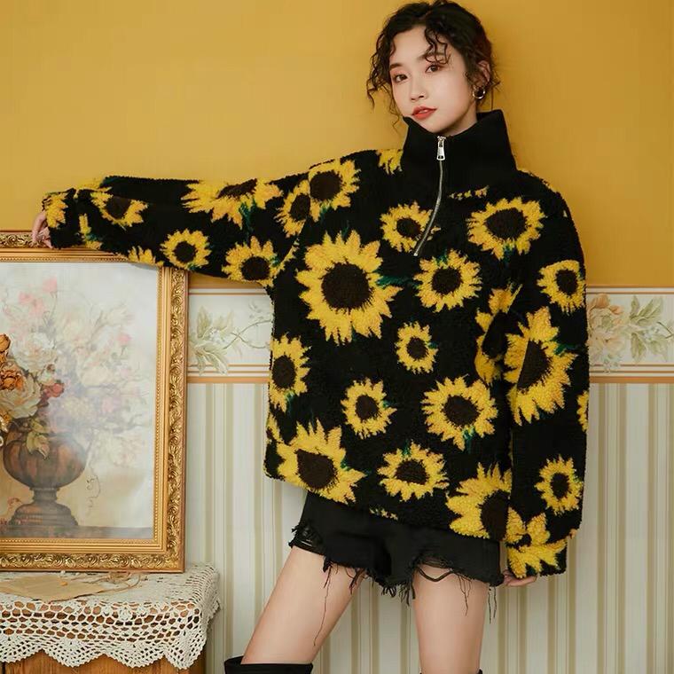Lovely Sunflower Hoodie 001