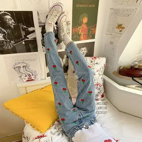 Cute Cherry Jeans 0297