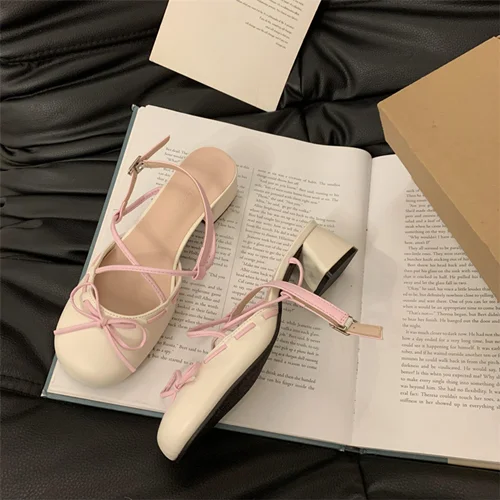 کفش زنانه مری جین پاپیونی پینترستی کد 781