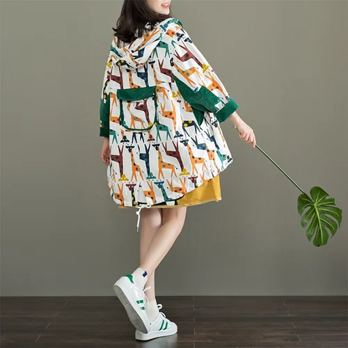 Cute Long Hoodie / هودی فانتزی ۰۰۶