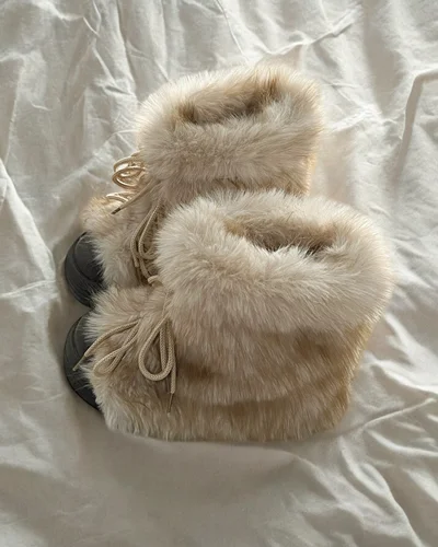 بوت اسکیمویی برفی خز گرگی کد 824