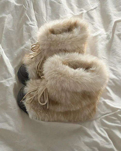 بوت اسکیمویی برفی خز گرگی کد 824