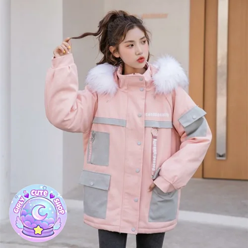 sᴜᴘᴇʀ ғᴀsʜɪᴏɴ ᴄᴜᴛᴇ ᴄᴏᴀᴛ / ᴘᴀsᴛᴇʟ ᴄᴏʟᴏʀ 005