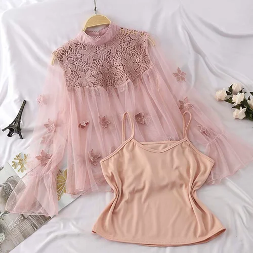 ست شومیز و تاپ فری سایز