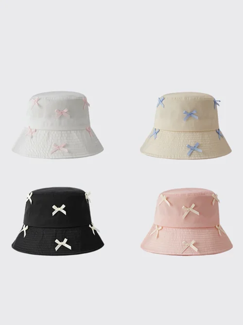 کلاه باکت پاپیون دار کد 721