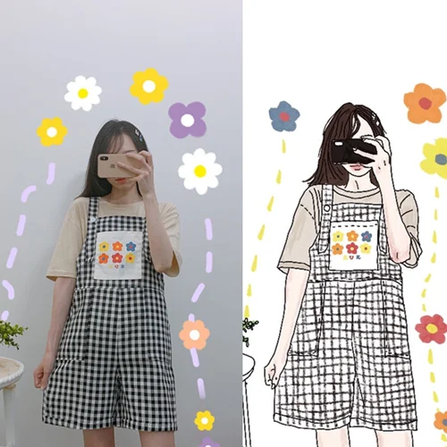 شلوار ساس بنددار ۰۰۲